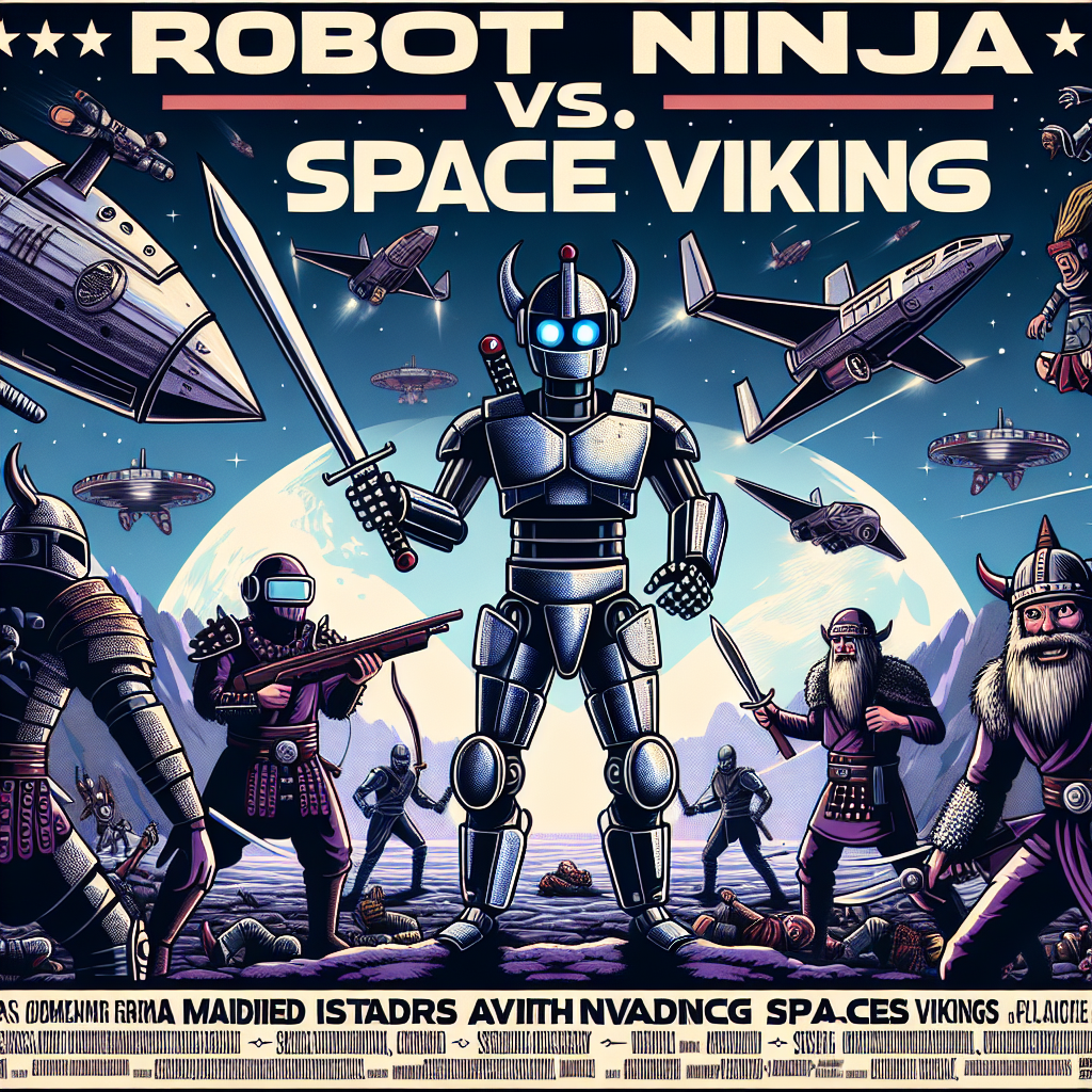 ロボット忍者 vs スペースバイキング